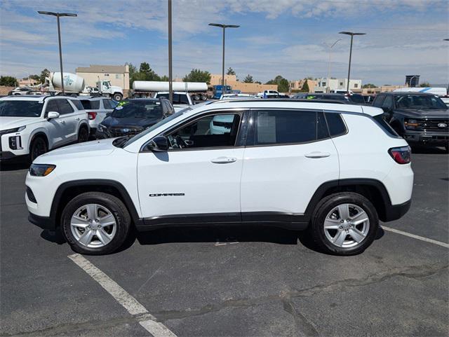 used 2022 Jeep Compass car, priced at $23,059