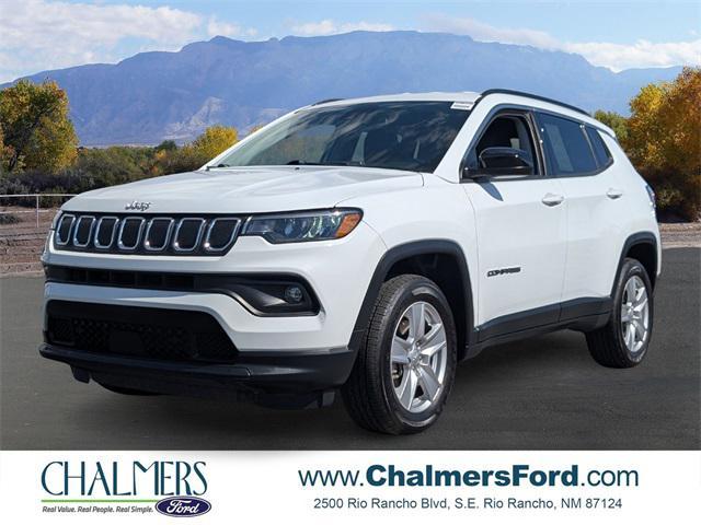 used 2022 Jeep Compass car, priced at $23,059