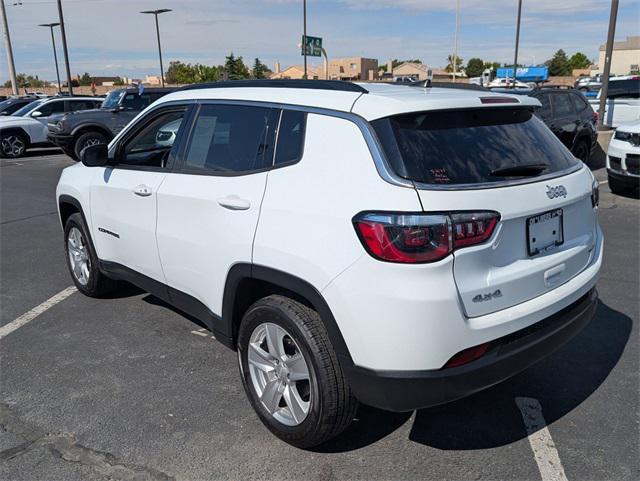 used 2022 Jeep Compass car, priced at $23,059