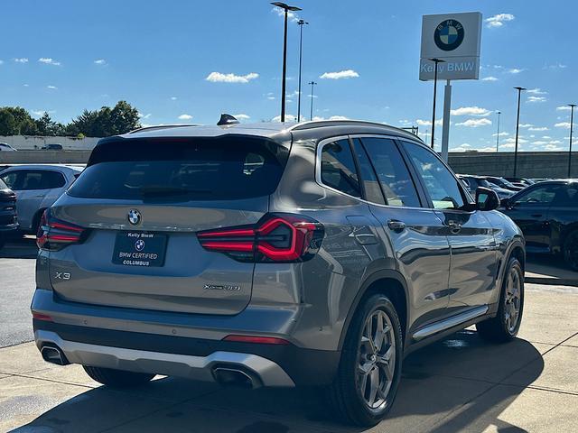 used 2023 BMW X3 car, priced at $37,900
