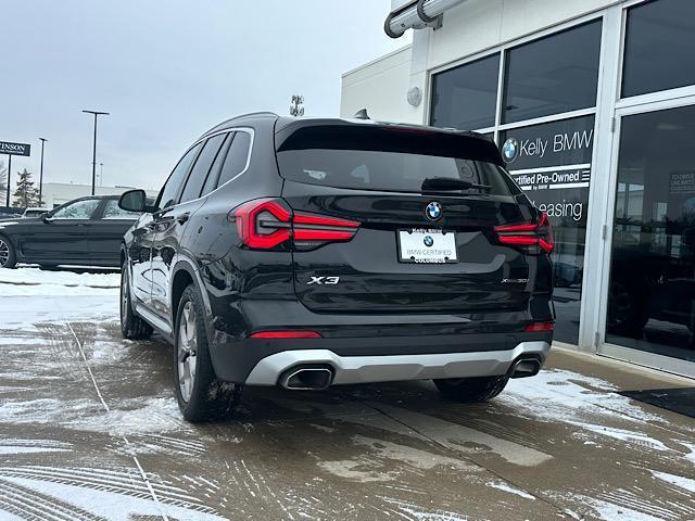 used 2022 BMW X3 car, priced at $37,900