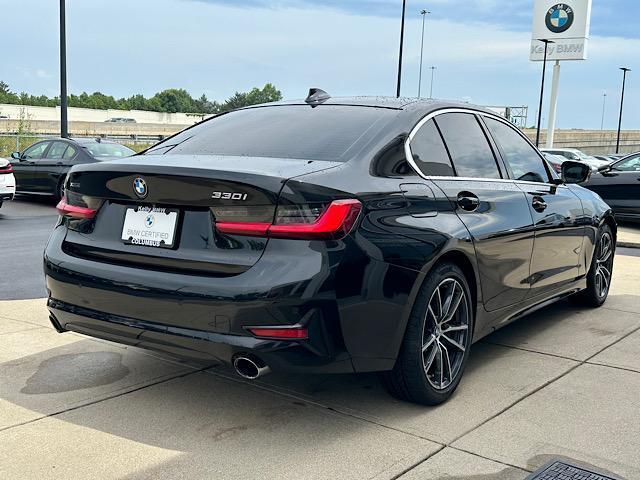 used 2021 BMW 330 car, priced at $34,900