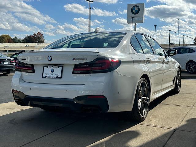 used 2022 BMW M550 car, priced at $56,900