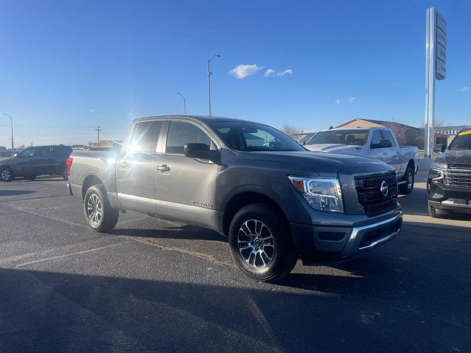 used 2022 Nissan Titan car, priced at $34,995