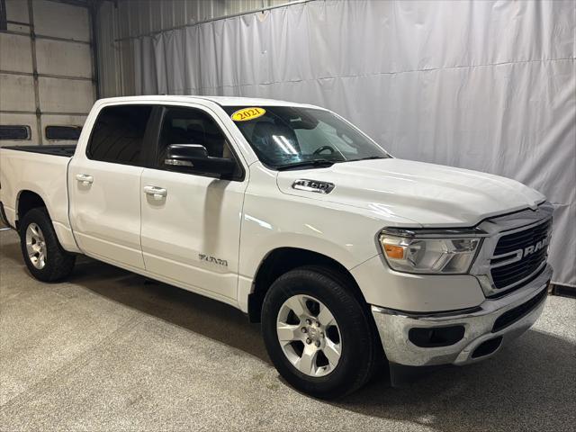 used 2021 Ram 1500 car, priced at $34,995