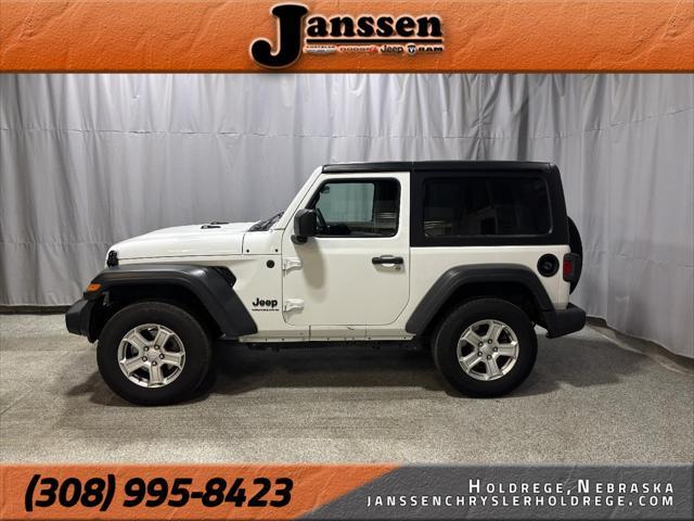 used 2023 Jeep Wrangler car, priced at $28,895