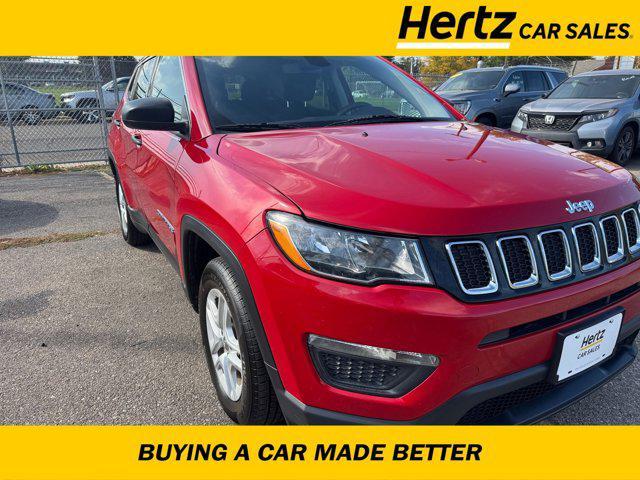 used 2021 Jeep Compass car, priced at $16,329