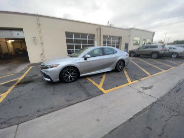 used 2021 Toyota Camry car, priced at $21,549