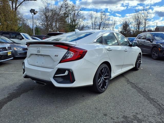 used 2020 Honda Civic Si car, priced at $26,895