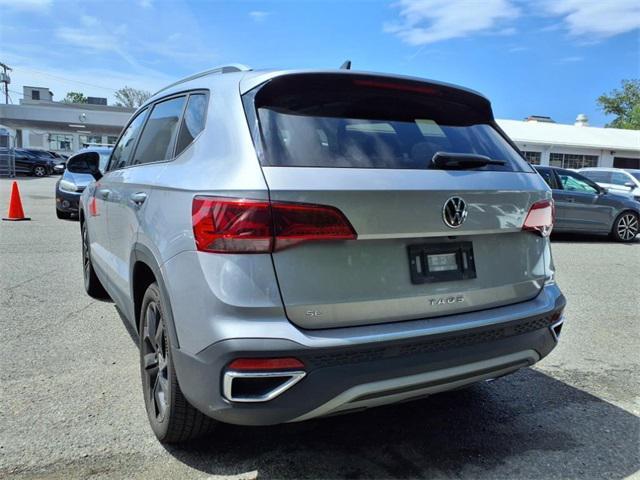 used 2023 Volkswagen Taos car, priced at $25,677