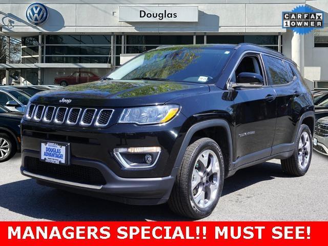 used 2020 Jeep Compass car, priced at $25,698