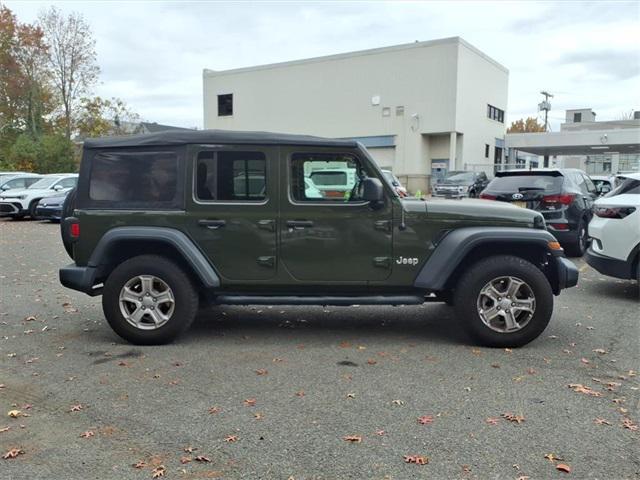 used 2020 Jeep Wrangler Unlimited car, priced at $22,967
