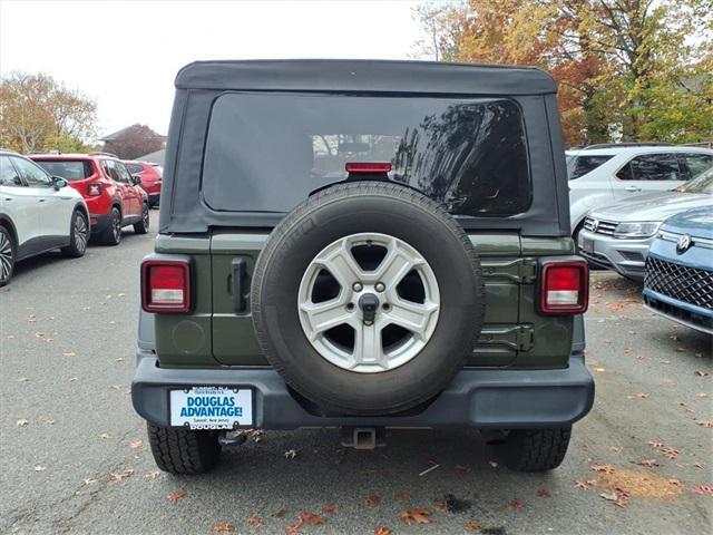 used 2020 Jeep Wrangler Unlimited car, priced at $22,967
