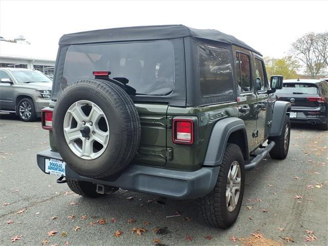 used 2020 Jeep Wrangler Unlimited car, priced at $22,967