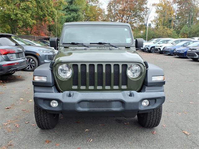 used 2020 Jeep Wrangler Unlimited car, priced at $22,967