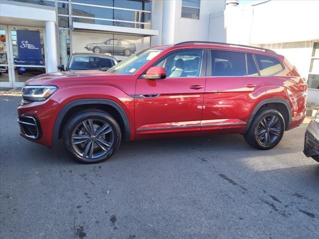 used 2021 Volkswagen Atlas car, priced at $31,696