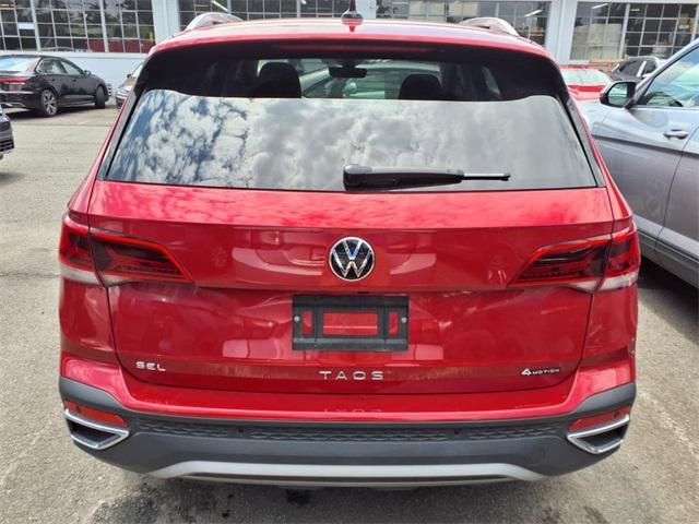 used 2022 Volkswagen Taos car, priced at $28,635
