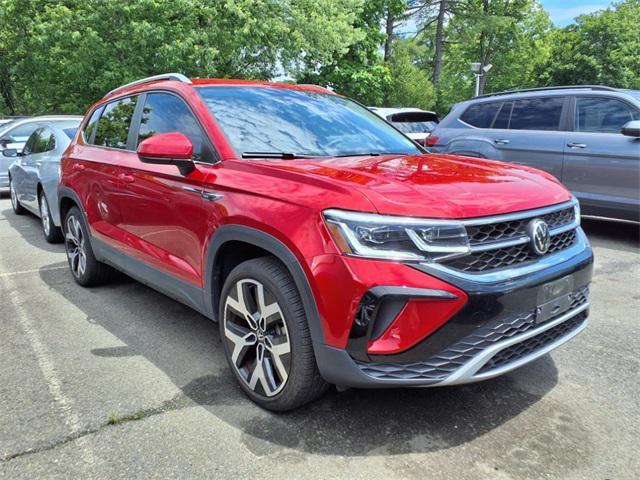 used 2022 Volkswagen Taos car, priced at $28,635