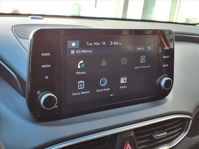 used 2021 Hyundai Santa Fe car, priced at $24,345