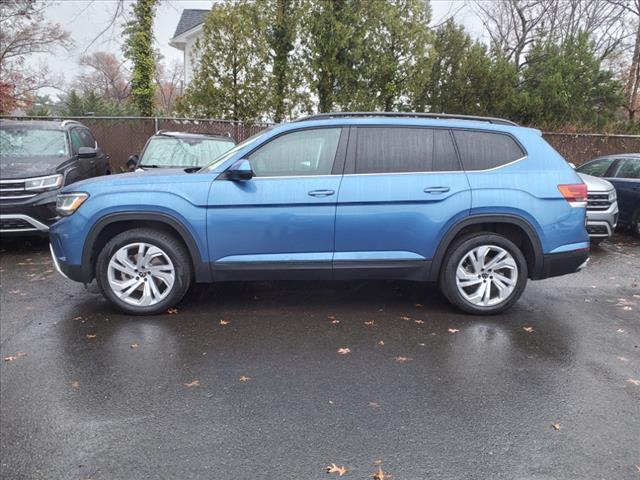 used 2021 Volkswagen Atlas car, priced at $28,982