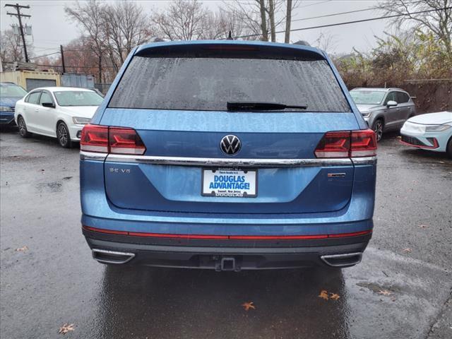 used 2021 Volkswagen Atlas car, priced at $28,982