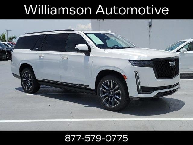 used 2021 Cadillac Escalade ESV car, priced at $64,895
