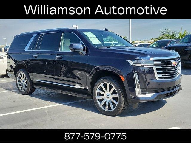 used 2021 Cadillac Escalade ESV car, priced at $69,895