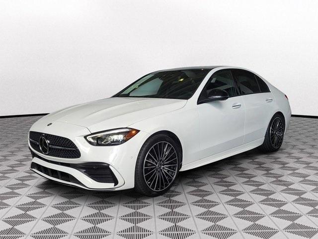 used 2023 Mercedes-Benz C-Class car, priced at $33,995