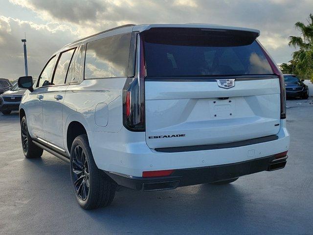 used 2023 Cadillac Escalade ESV car, priced at $91,595