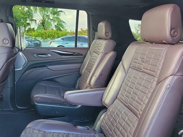 used 2023 Cadillac Escalade ESV car, priced at $91,595