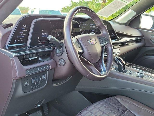 used 2023 Cadillac Escalade ESV car, priced at $91,595