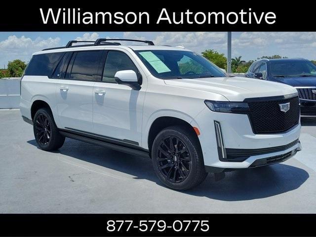used 2023 Cadillac Escalade ESV car, priced at $86,995