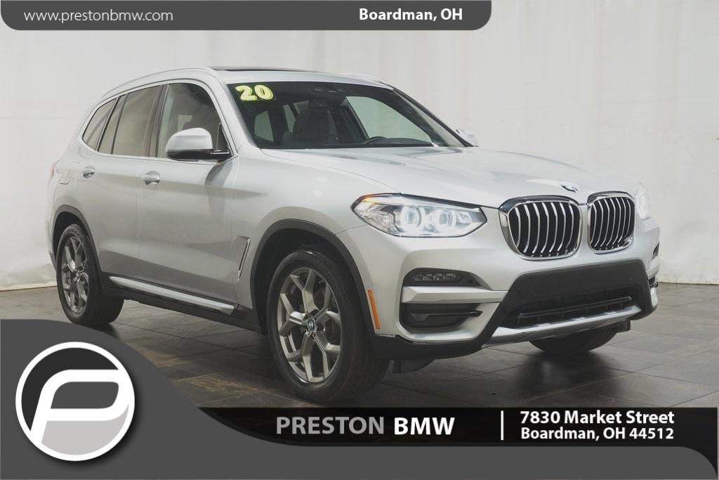 used 2020 BMW X3 car, priced at $29,651