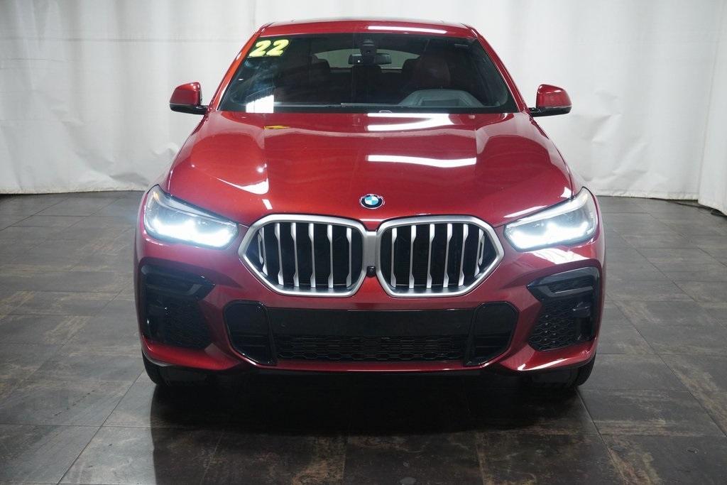 used 2022 BMW X6 car, priced at $60,265