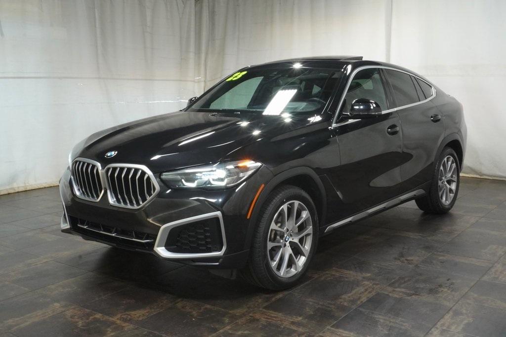 used 2023 BMW X6 car, priced at $55,670
