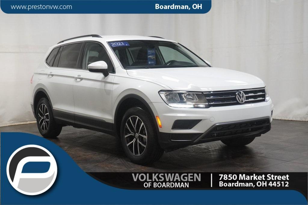 used 2021 Volkswagen Tiguan car, priced at $22,844