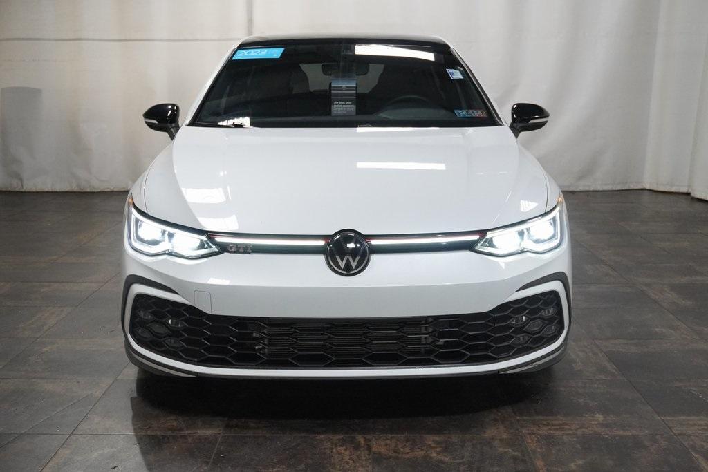 used 2023 Volkswagen Golf GTI car, priced at $28,807