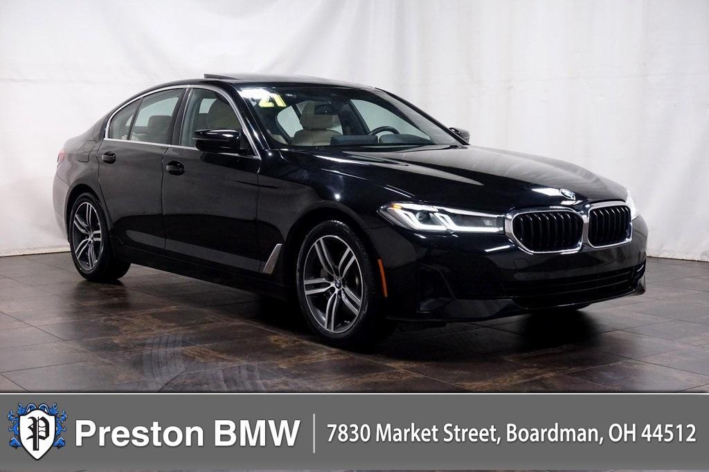 used 2021 BMW 530 car, priced at $33,924
