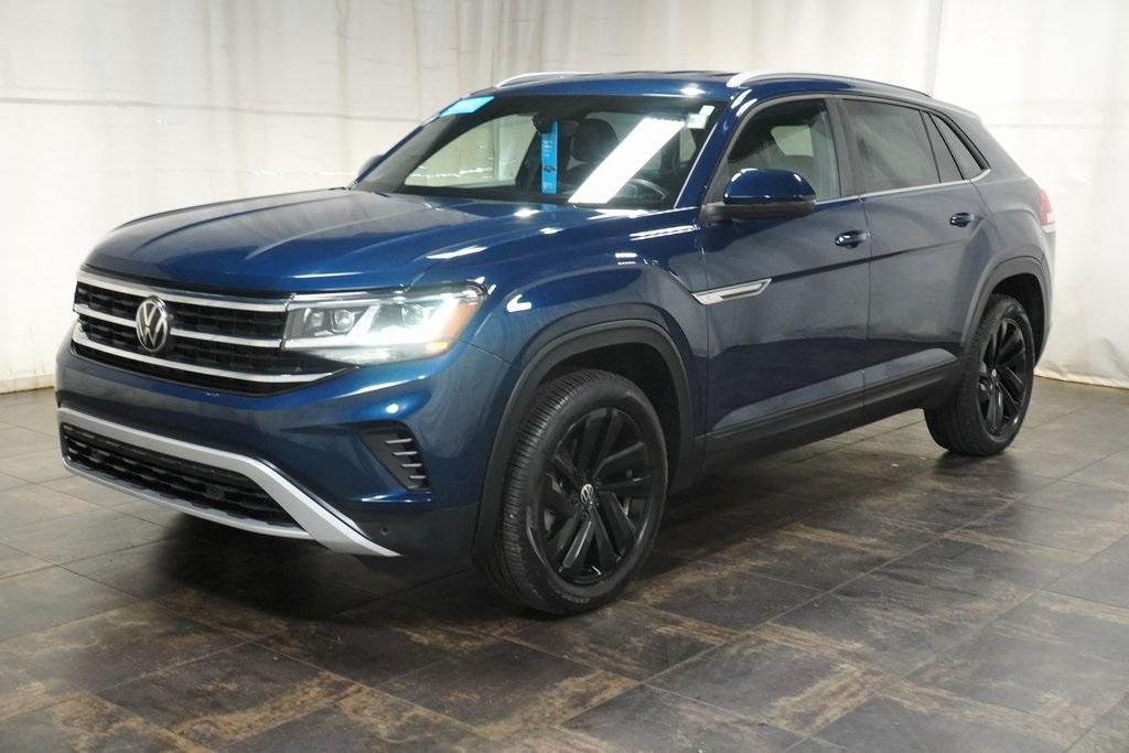 used 2022 Volkswagen Atlas Cross Sport car, priced at $29,789