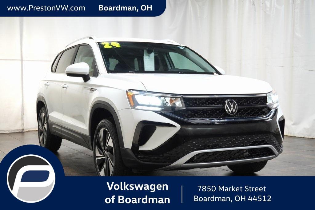 used 2024 Volkswagen Taos car, priced at $30,489