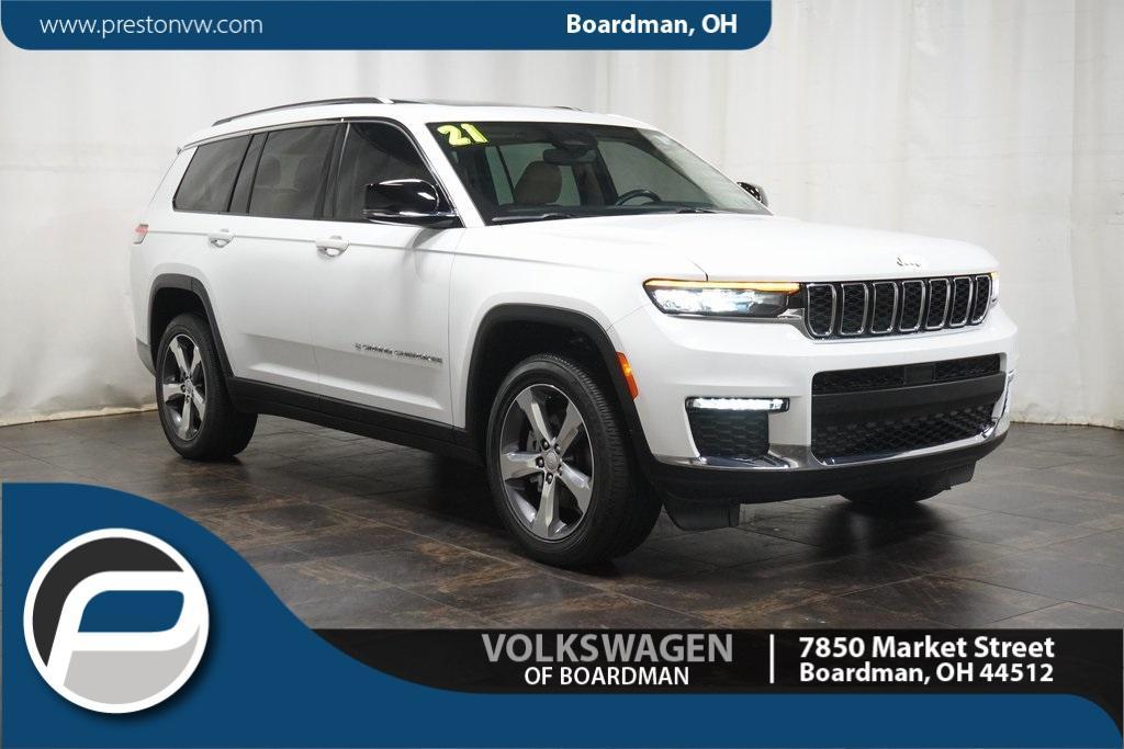 used 2021 Jeep Grand Cherokee L car, priced at $32,184