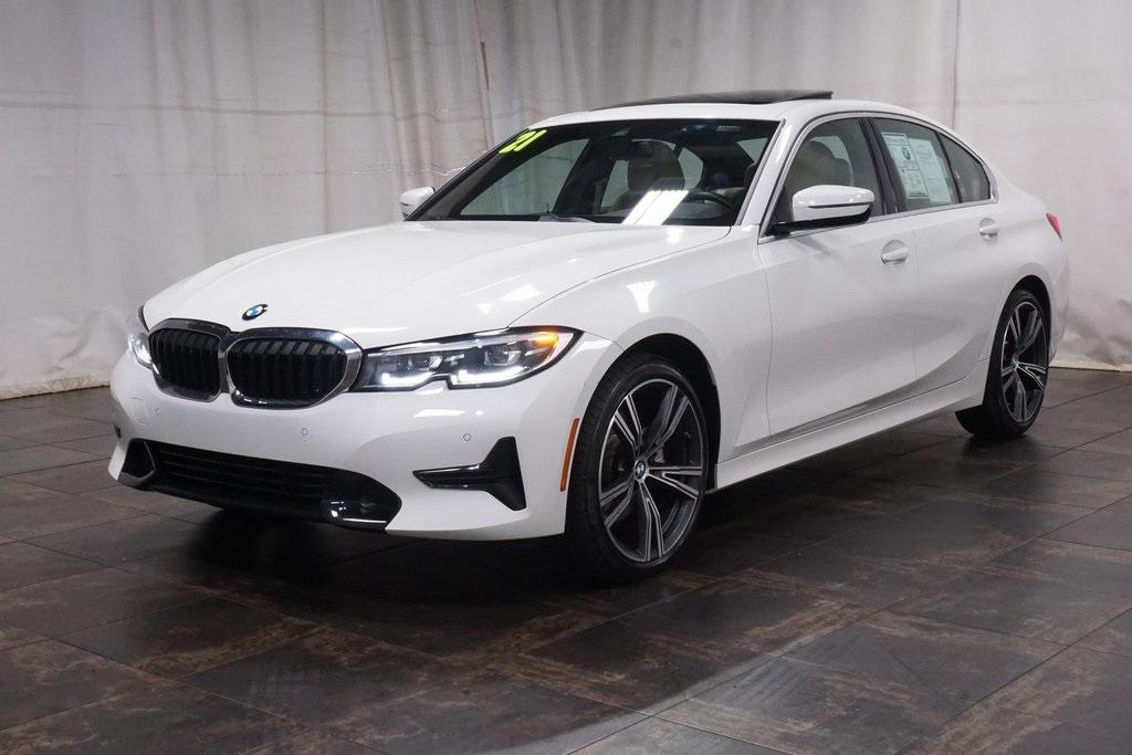 used 2021 BMW 330 car, priced at $33,404