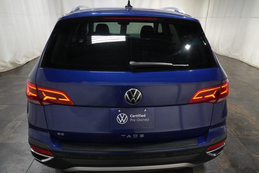 used 2022 Volkswagen Taos car, priced at $19,195