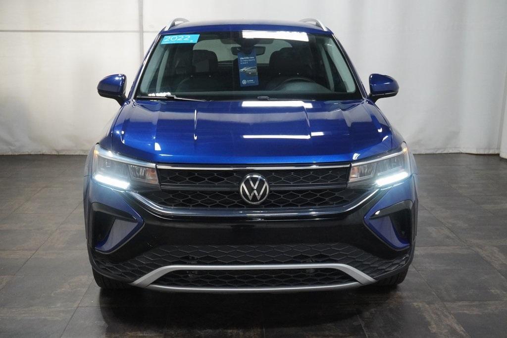 used 2022 Volkswagen Taos car, priced at $19,195