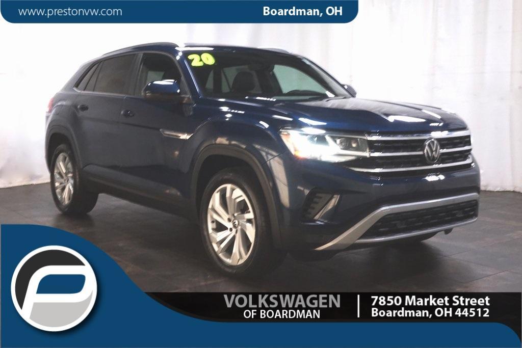 used 2020 Volkswagen Atlas Cross Sport car, priced at $26,369