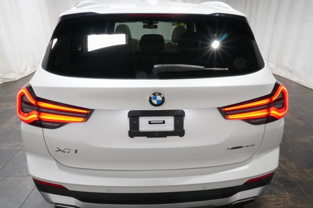 used 2023 BMW X3 car, priced at $37,863