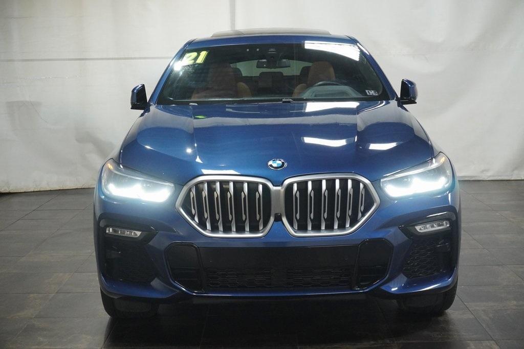 used 2021 BMW X6 car, priced at $43,467