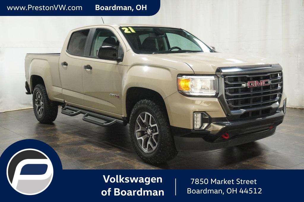 used 2021 GMC Canyon car, priced at $30,750