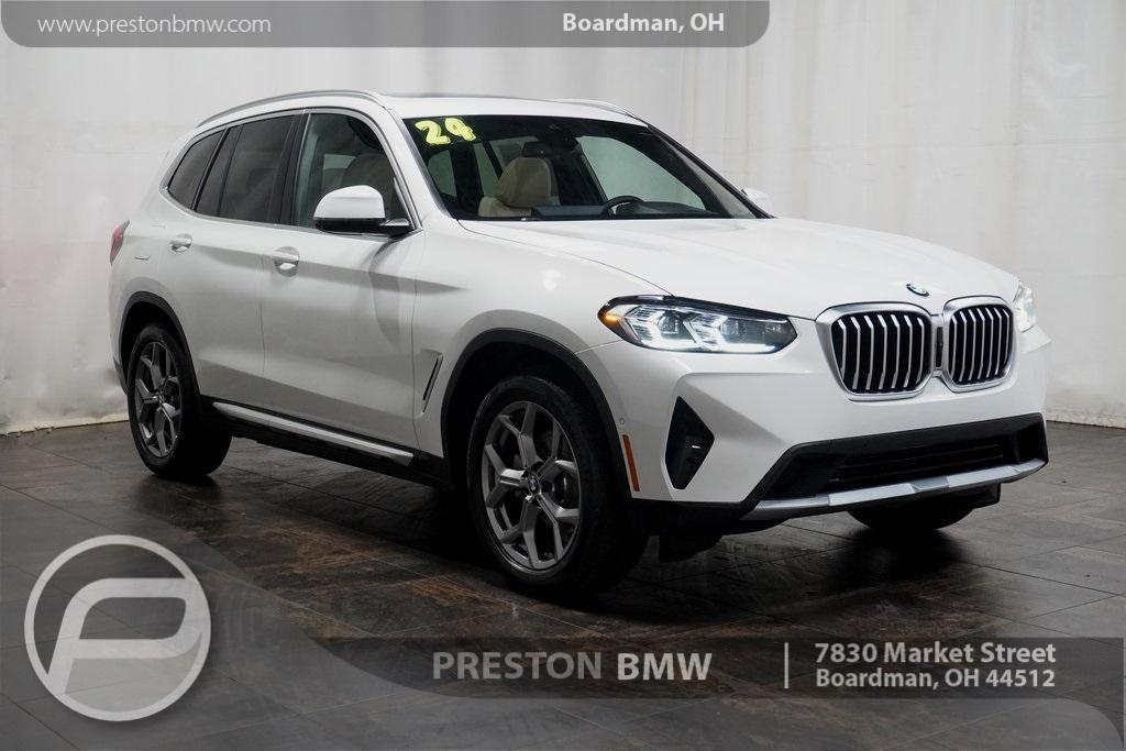 used 2024 BMW X3 car, priced at $50,458