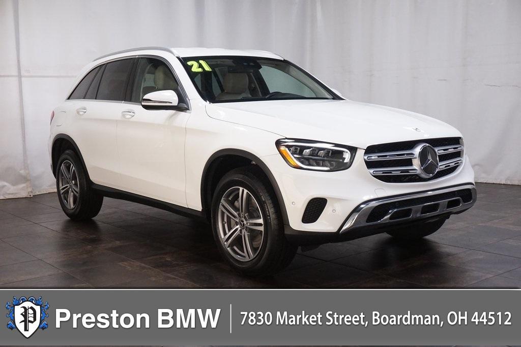 used 2021 Mercedes-Benz GLC 300 car, priced at $36,494